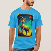 Aries the Ram Zodiac Sign T-shirt (Voorkant)