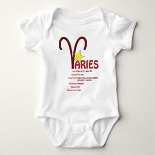 Aries Traits Baby Romper