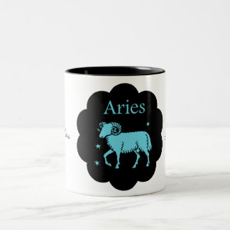 Aries Tweekleurige Koffiemok