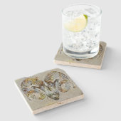 Aries Venice Stenen Onderzetter (Zijkant)