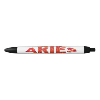 Aries - Vuurblauw Oranje Geel Blauw Blauwe Inkt Pen