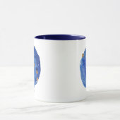 Aries Waterverf Night Sky Constellation Zodiac Mok (Midden)