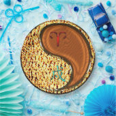 Aries & Wood Dog Papieren Bordje (Feest)