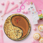 Aries & Wood Rat Papieren Bordje (Feest)