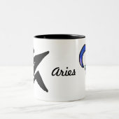 Aries Ziqpu Tweekleurige Koffiemok (Center)