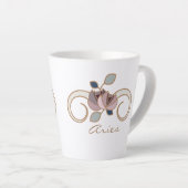 Aries Zodiac Boho Coffee Mug (Angle droit)