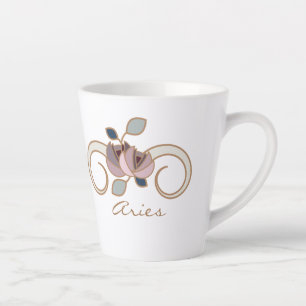 Aries Zodiac Boho Coffee Mug