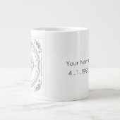 Aries Zodiac Custom Birthday Mug (Devant)