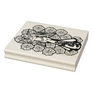 Aries Zodiac Fairy Goddess Astrology Fairies Rubberstempel
