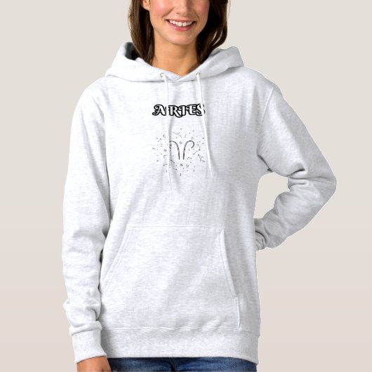 aries zodiac hoodie (Voorkant)