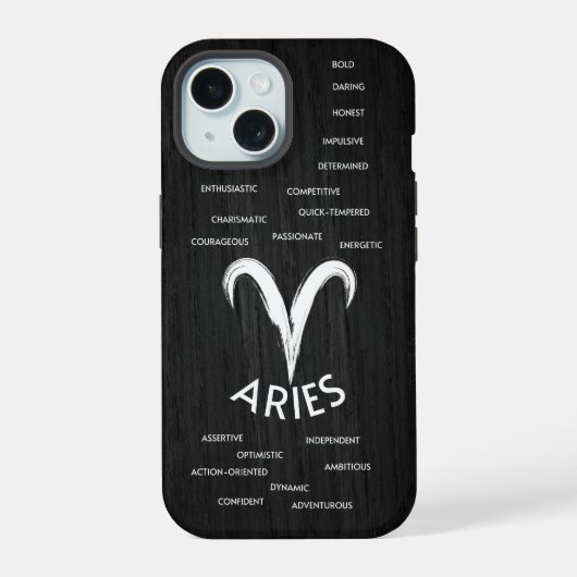 Aries Zodiac Horoscope Traits Les Garçons (Verso)