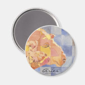 Aries Zodiac Magneet (Voorkant / Achterkant)