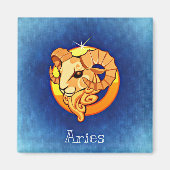 aries zodiac magnet magneet (Voorkant)