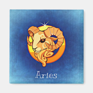 aries zodiac magnet magneet