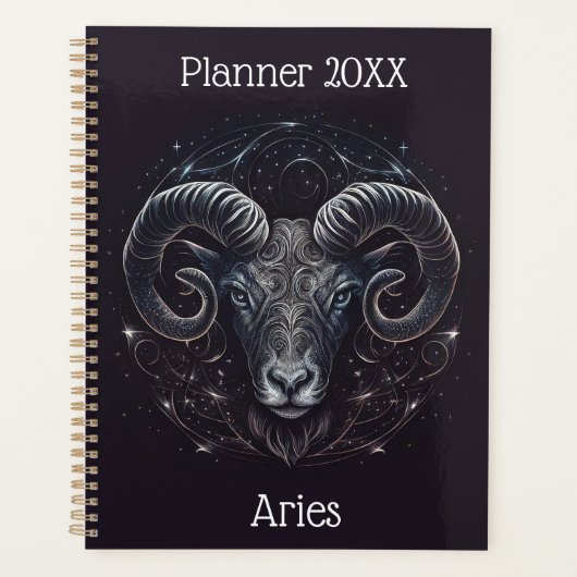 Aries Zodiac Planner (Devant)