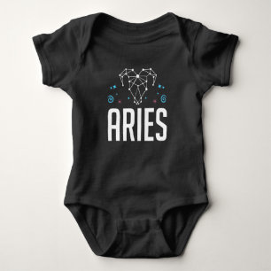 Aries Zodiac Sign Horoscope Constellation Romper