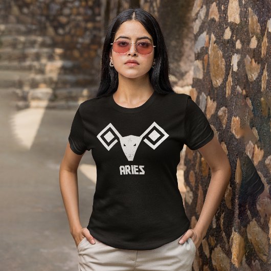 Aries Zodiac Sign T-shirt