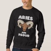 Aries Zodiac Sign Trui (Voorkant)