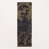 Aries Zodiac Sign Yoga Mat (Voorkant)