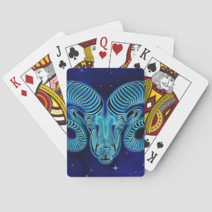 ARIES Zodiac-signaalkaarten Pokerkaarten