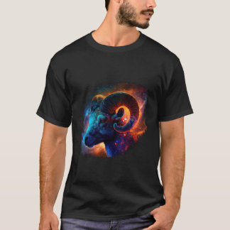 Aries Zodiac Star Sign Basic T-Shirt