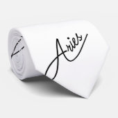 Aries Zodiac Stropdas (Opgerold)