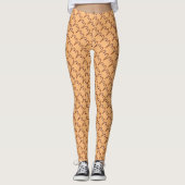 Aries Zodiac Symbol Element van Kenneth Yoncich Leggings (Voorkant)
