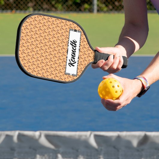 Aries Zodiac Symbol Element van Kenneth Yoncich Pickleball Paddle (Insitu)