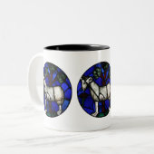Aries Zodiac Vitrail Notre-Dame de Paris Mug (Devant gauche)