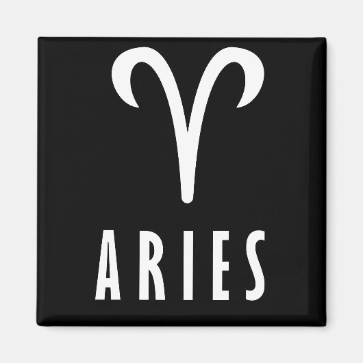 Aries zodiumteken magneet (Voorkant)