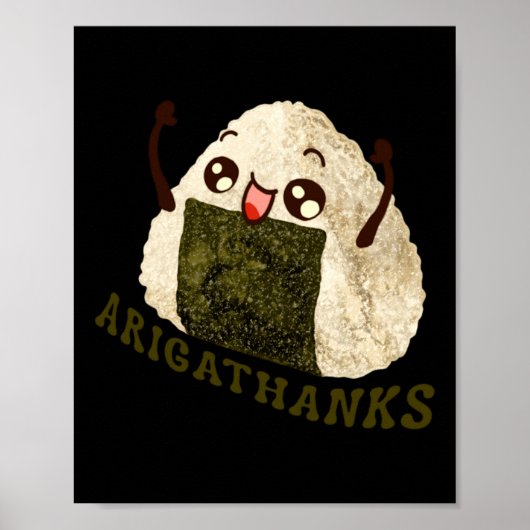 Arigathanks Poster (Voorkant)