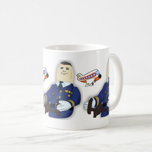 Ariline Pilot Mug (Devant droit)