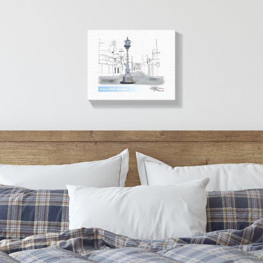 Arima Dial, Trinidad Canvas Afdruk (Insitu (Slaapkamer))
