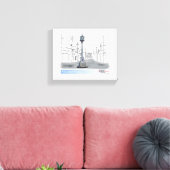 Arima Dial, Trinidad Canvas Afdruk (Insitu (Woonkamer))