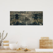 Arion's Zee Journey, 1809 Poster (Keuken)