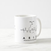 Aris peptide nom mug (Devant droit)