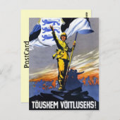 Arise, Estland! Briefkaart (Voorkant / Achterkant)