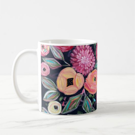 Arise Modern Floral Koffiemok (Links)