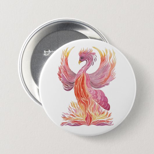 Arise Phoenix Ronde Button 7,6 Cm (Voorkant /achterkant)