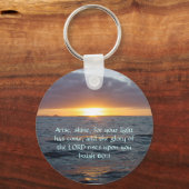 Arise Shine - Isaiah 60:1 Sleutelhanger (Voorkant)