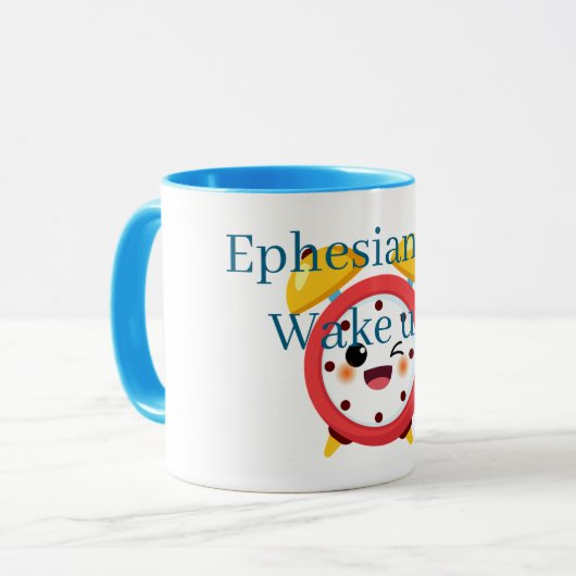 Arise, shine! mug mok (Voorkant links)