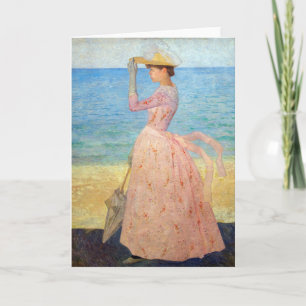 Aristide Maillol - Vrouw met een parasol Kaart