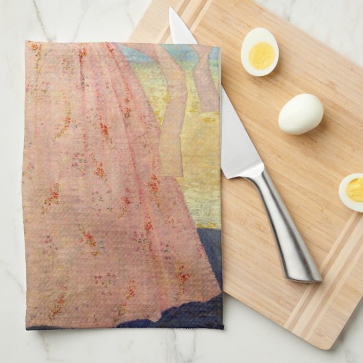 Aristide Maillol - Vrouw met een Parasol Theedoek (Quarter Fold)