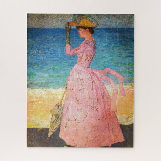 Aristide Maillol - "Vrouw met parasol" Legpuzzel (Verticaal)