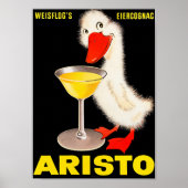 Aristo Egg Cognac -  Adverteren Poster (Voorkant)
