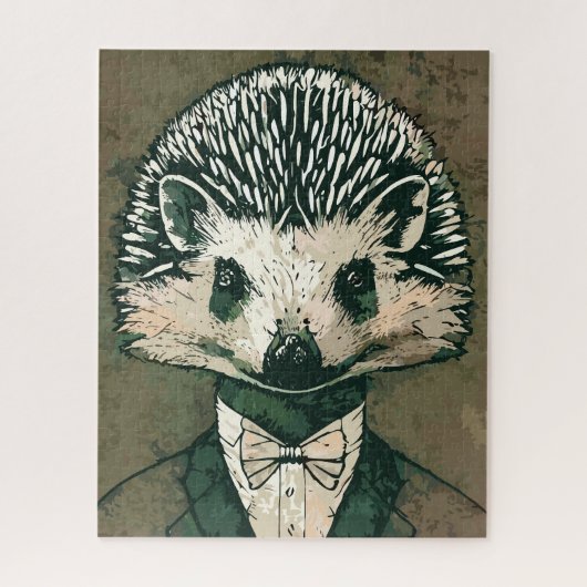 Aristocrat Hedgehog Legpuzzel (Verticaal)