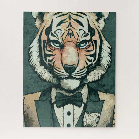 Aristocrat Tijger Legpuzzel (Verticaal)