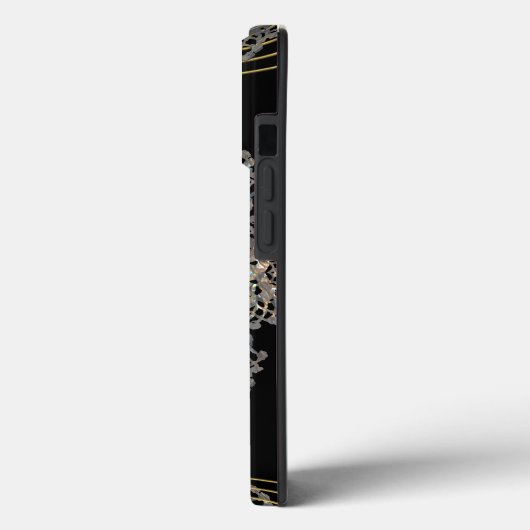 Aristocratic Monogram Tough Case-Mate iPhone Case (Achterkant / Links)