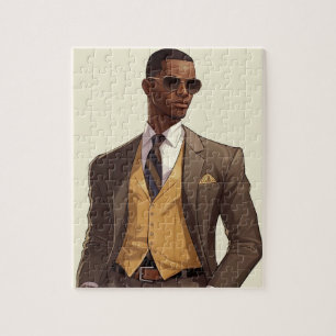 Aristocratique Homme de luxe Jigsaw Puzzle Puzzle