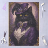 Aristocratische kat tissuepapier (Craft)